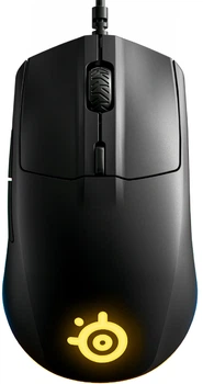 Mysz SteelSeries Rival 3 Gen 2 RGB USB Black (SS62515)