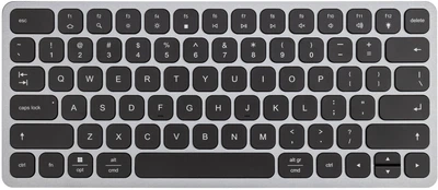 Клавіатура дротова Axagon HMC-KB 9 in 1 USB Silver/Black (HMC-KB-CRL)