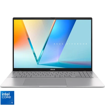 Ноутбук ASUS Vivobook S16 S3607VA Intel® Core™ 5 210H до 4, 8 ГГц, 16 дюймов, WUXGA, 144 Гц, IPS, 16 ГБ DDR5, 1 ТБ SSD, Intel® UHD, Cool Silver