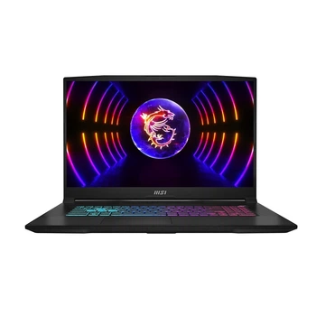 Ноутбук MSI Katana 17, 17, 3 Full HD, Intel® Core™ i5 13420H до 4, 6 ГГц, 16 ГБ RAM DDR5 5200, 1 ТБ SSD, NVIDIA® GeForce® RTX 4050 6 ГБ, Free Dos, черный 1 ТБ