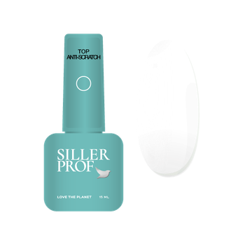 Топ без липкого слоя Siller No Wipe ANTI SCRATCH 15 мл