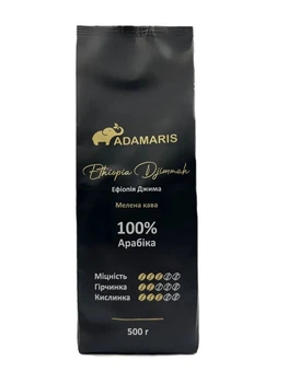 Молотый кофе собственного производства Adamaris Эфиопия Джима 500 г