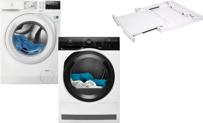 Комплект машин Electrolux Пральна EW6F2281U + Сушильна EW6D98BEU + Планка E1WYHSK2
