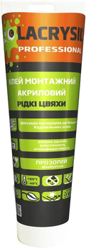 Рідкі цвяхи LACRYSIL прозорі 0,15кг (12 в ящику) (173244)