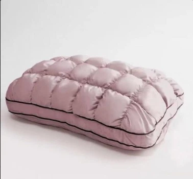 Подушка "Тесто" ортопедическая от ColorfulHome 50*70см. Пудровая
