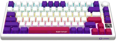 Клавиатура Lorgar KBP7075W Pro White (LRG-KBP7075W-WH-US)
