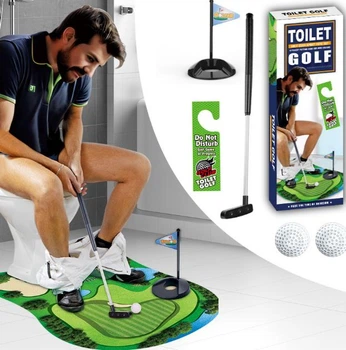 Гра Міні Гольф в туалетну ванну кімнату (Toilet Golf)