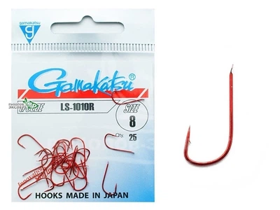 Крючок Gamakatsu LS-1010R N/L Red 016 sizes 15шт.