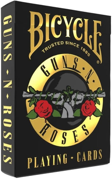 Karty do gry Bicycle GUNS N' ROSES klasyczne (73854098691)