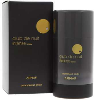 Dezodorant w sztyfcie dla kobiet Armaf Club de Nuit Intense 75 g (6294015171099)