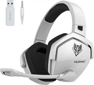 Бездротова ігрова гарнітура NUBWO з мікрофоном для Ps5/Ps4/ПК