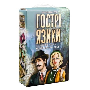 Настольная игра Острые языки командная словесная игра для детей от 10 лет, для компании 4+ (574783)
