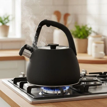 Чайник нержавіюча сталь 2.5 л Black MR-1318