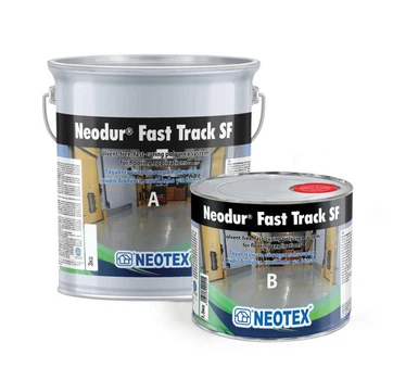 Полимочевина для промышленных полов без растворителя Neotex Neodur Fast Track SF (А+В) 4,5 кг RAL 9003