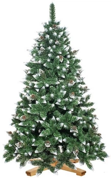 Сосна декоративна Springos Premium Royal Trees засніжена з шишками 240 см (5907719493770)