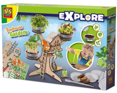 Креативний набір SES Creative Explore Treehouse Garden Сад на дереві (8710341252021)