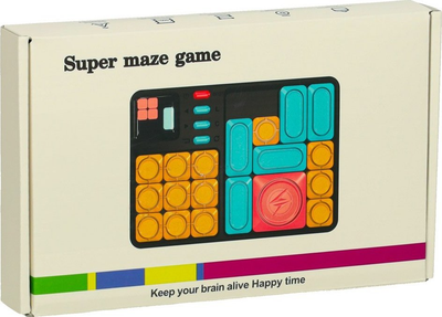 Логічна головоломка KIK Магнітний розсувний пазл (5903039757622)