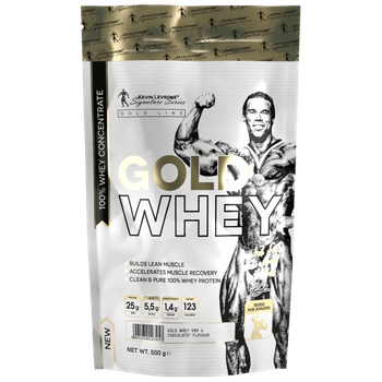 Концентрат Сывороточного Протеина Kevin Levrone Gold Whey – 500 г Сникерс (5903719264907)