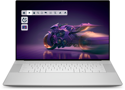 Ноутбук Dell 16 Premium DA16250 (DA16250_2KU7255H32GB1TB8GW3Y), Intel Core Ultra 7 255H / 16.3″ / RAM 32 ГБ / SSD 1 ТБ / RTX 5060 8GB / Windows 11 Pro / Platinum