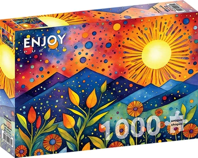 Пазл Дощ на заході сонця - Sunset Rain (Enjoy-2134)
