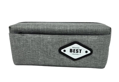 Пенал на блискавці "BEST" 2 відділи 21*6*9,5см