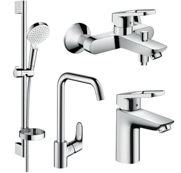 Набор смесителей 4 в 1 HANSGROHE LOGIS LOOP