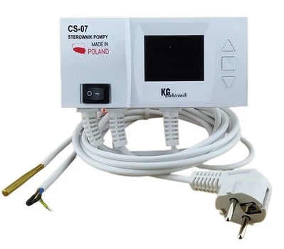 Автоматика контролер насоса опалення KG Elektronik CS-07 New Wi-Fi 2,4 GHz, з датчиком 1.2м