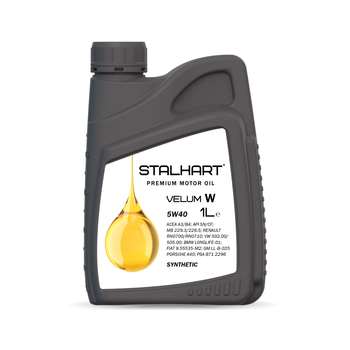 Олія моторна синтетична STALHART VELUM W 5W-40 1L, MB 229.3, MB 226.5, Renault RN0700, Renault RN0710, VW 502.00, VW 505.00 ( 745277 )