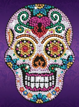Набір для творчості Kitfix Sequin Art Kitfix Craft Teen Sugar Skull (5905935812405)