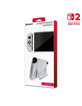 Кейс пластиковый Hardcase для Nintendo Switch 2 (Nacon, прозрачный)