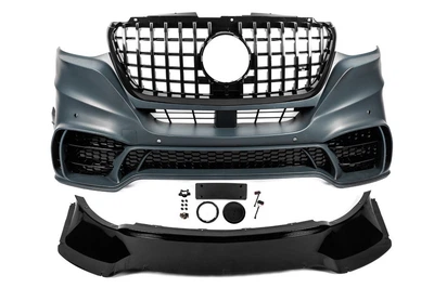 Передній бампер з решіткою AMG для Mercedes Sprinter W907/W910 2018+ V2