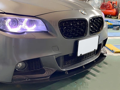 Ніздрі для BMW 5 F10/11/07 2010-2016, глянсовий чорний