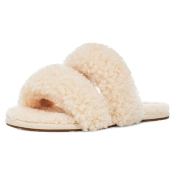 Уги жіночі UGG MAXI CURLY SCUFFETTA 1130837/sand 41 (usa 10 27,0 см) пісочні