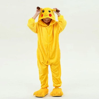Пижама Детская Кигуруми Пикачу Для Детей И Подростков Желтая Kigurumi 130 (120-130) (369168)