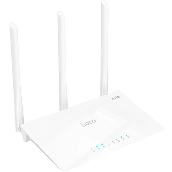 Маршрутизатор (роутер) Hoco HI30 WiFi4 100Mbs White