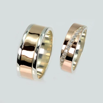 Пара обручок Silver Style Обр3053к