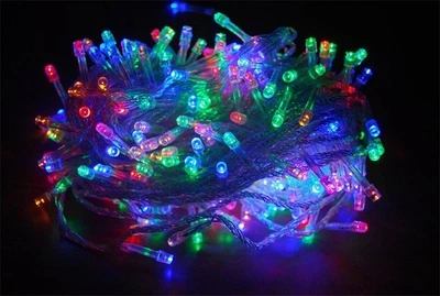 Светодиодная гирлянда 28м 8 режимов 400 LED мультицветная