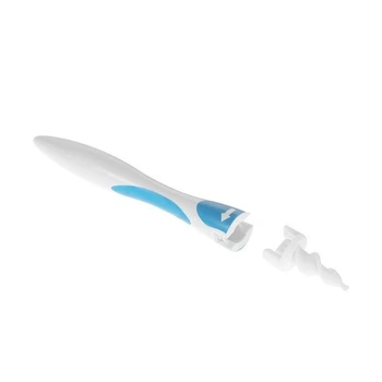 Силиконовый прибор для чистки ушей Swab, ухочистка с одноразовыми наконечниками 16 шт