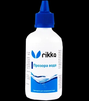 Акваріумна хімія Rikka акваріумний кондиціонер для води Прозора вода 100 мл (WT-151)