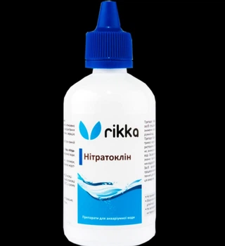 Аквариумная химия Rikka аквариумный кондиционер для воды Нитратоклин 100мл (WT-191)