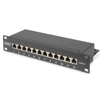 Патч-панель Digitus 10 1U 12 портов cat.6 STP в сборе (DN-91612S)