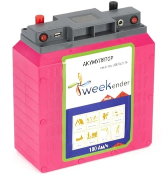 Акумулятор літій-Іонний Тяговий Weekender 12 V 100 Ah