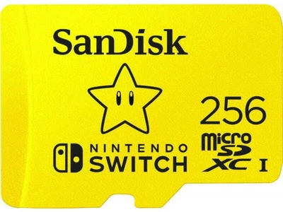 Карта пам'яті SanDisk For Nintendo Switch microSDXC UHS-I U3 256Gb (SDSQXAO-256G-GN3ZN)