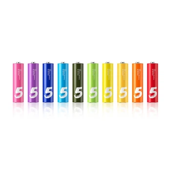 Батарейки ZMI Rainbow Battery 10 Grain AA NQD4000RT - набор 10 штук