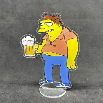Акриловая коллекционная фигурка Аниме: The Simpsons Симпсоны Барн Гамбл 15 см