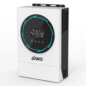 Гибридный инвертор SAKO Sunpolo 6 кВт 48В, 1 фаза, MPPT 120А, поддержка LiFePO4