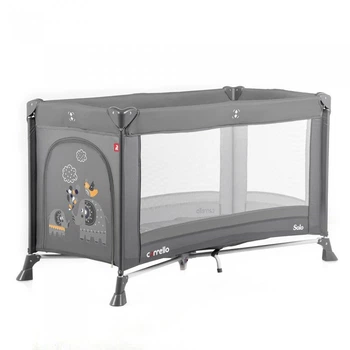 Манеж-кровать Carrello Solo CRL-11701 Marble grey