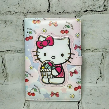Блокнот Китти на магнитной застежке 19х12,7 см PU-006-4