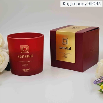 Аромасвечка BISPOL, VALPE fragrances, SENSUAL 300 г/ 40 часов
