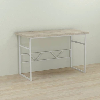 Письмовий стіл Ferrum-decor Райан 76x120x60 білий ДСП Дуб Сонома 32мм (FRD-101137)